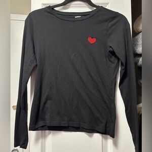 Sunday Best Black Long Sleeve Shirt